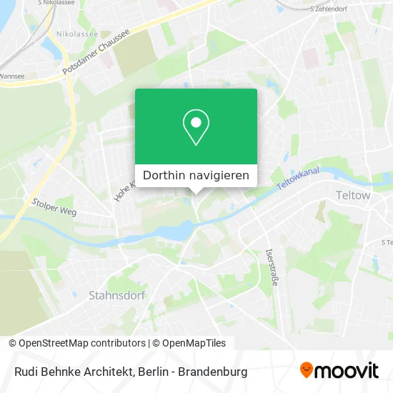 Rudi Behnke Architekt Karte