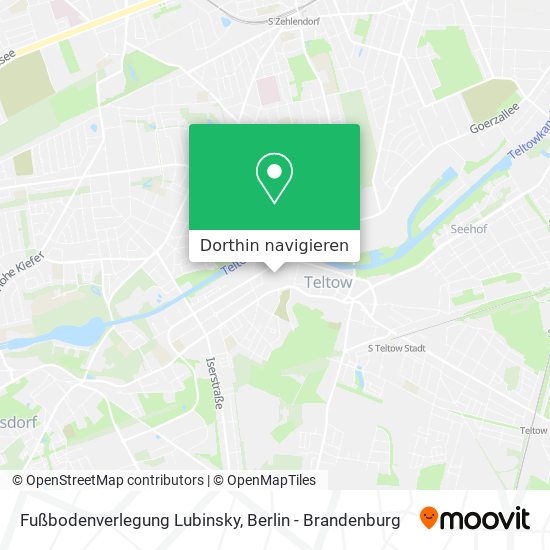 Fußbodenverlegung Lubinsky Karte
