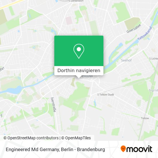 Engineered Md Germany Karte