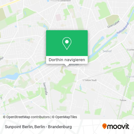 Sunpoint Berlin Karte