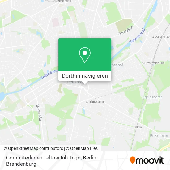 Computerladen Teltow Inh. Ingo Karte