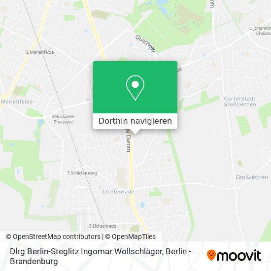 Dlrg Berlin-Steglitz Ingomar Wollschläger Karte