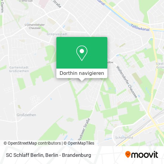 SC Schlaff Berlin Karte