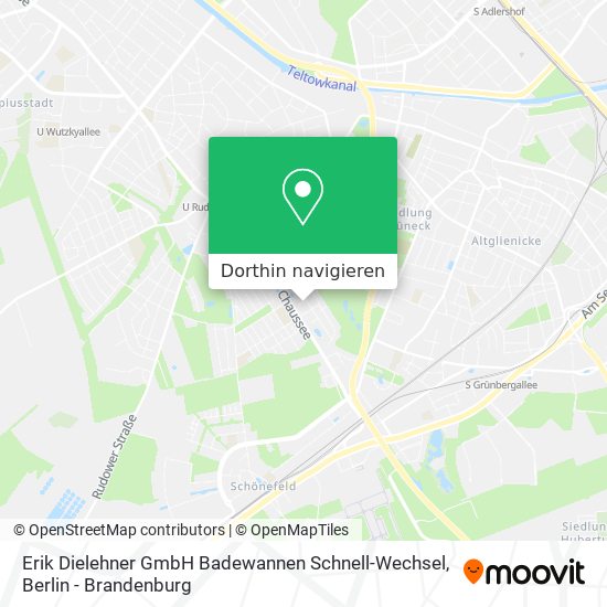 Erik Dielehner GmbH Badewannen Schnell-Wechsel Karte