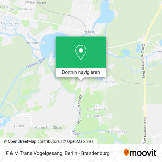 F & M Trans Vogelgesang Karte