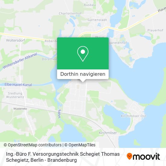 Ing.-Büro F. Versorgungstechnik Schegiet Thomas Schegietz Karte