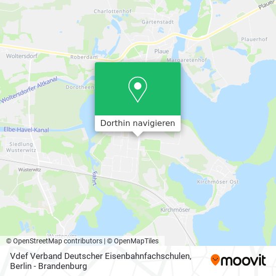 Vdef Verband Deutscher Eisenbahnfachschulen Karte