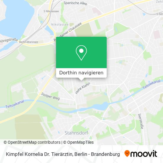 Kimpfel Kornelia Dr. Tierärztin Karte