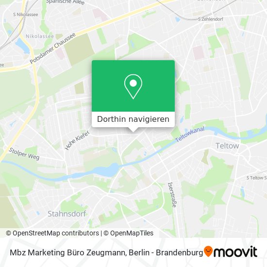 Mbz Marketing Büro Zeugmann Karte