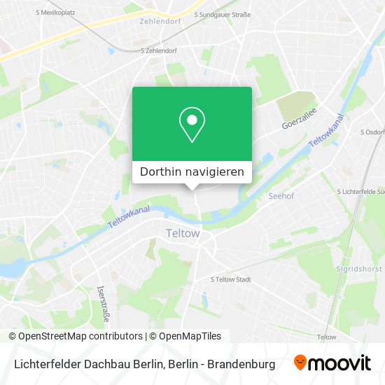 Lichterfelder Dachbau Berlin Karte