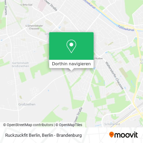 Ruckzuckfit Berlin Karte