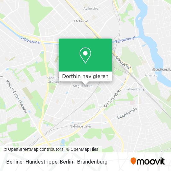 Berliner Hundestrippe Karte