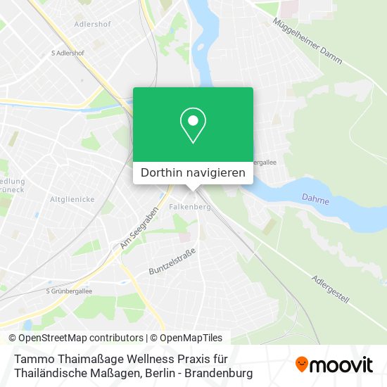 Tammo Thaimaßage Wellness Praxis für Thailändische Maßagen Karte