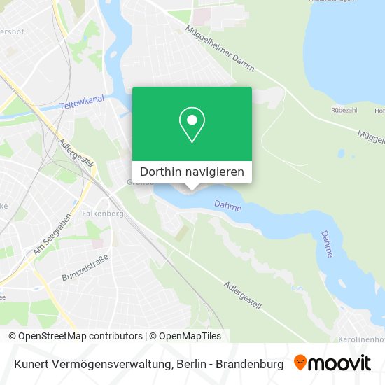 Kunert Vermögensverwaltung Karte