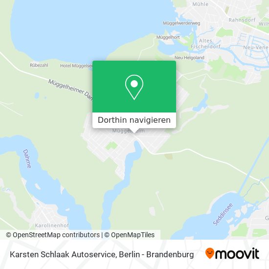 Karsten Schlaak Autoservice Karte