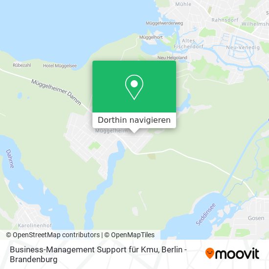 Business-Management Support für Kmu Karte