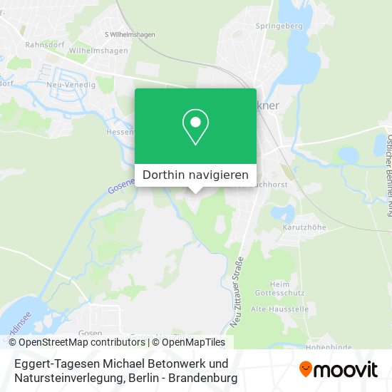 Eggert-Tagesen Michael Betonwerk und Natursteinverlegung Karte