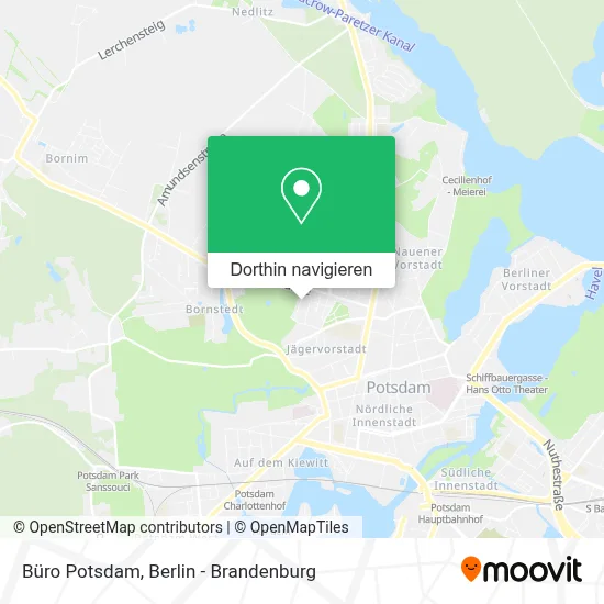 Büro Potsdam Karte