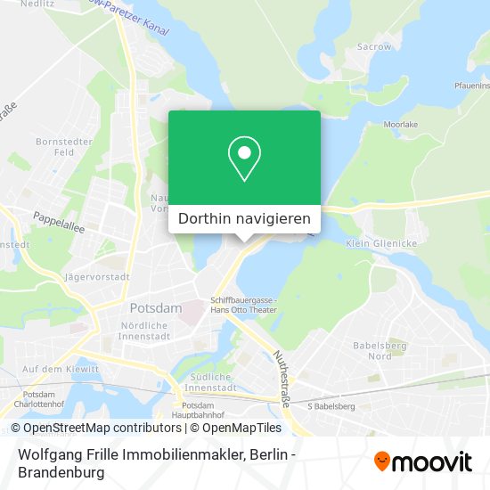 Wolfgang Frille Immobilienmakler Karte