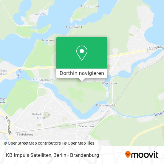 KB Impuls Satelliten Karte