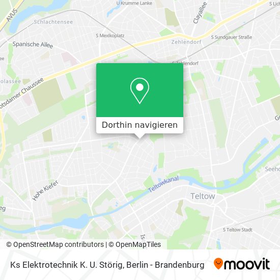 Ks Elektrotechnik K. U. Störig Karte