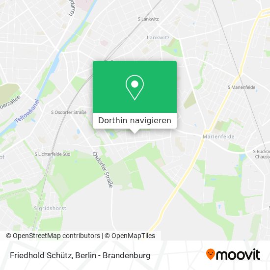 Friedhold Schütz Karte