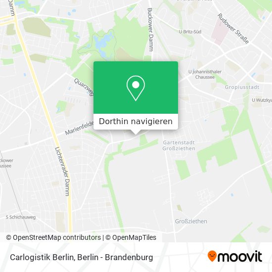 Carlogistik Berlin Karte