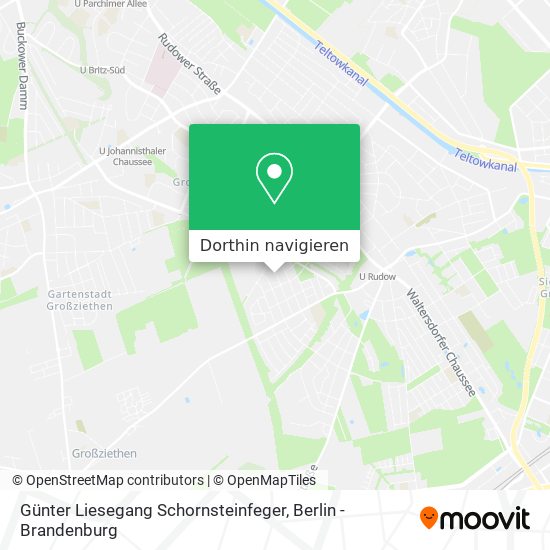 Günter Liesegang Schornsteinfeger Karte