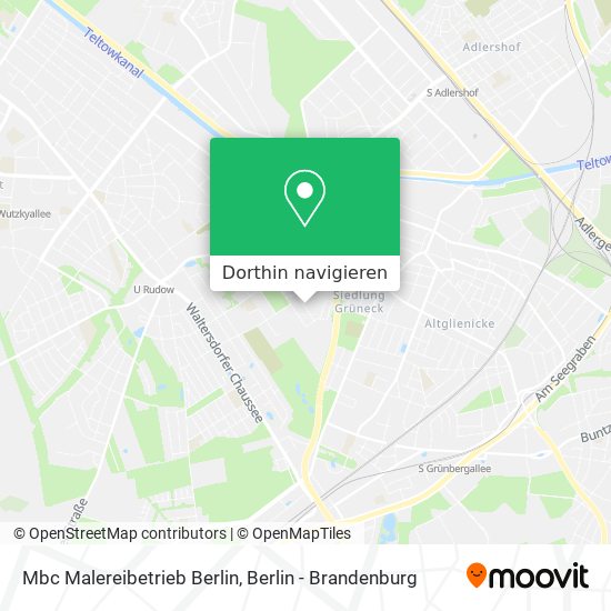 Mbc Malereibetrieb Berlin Karte