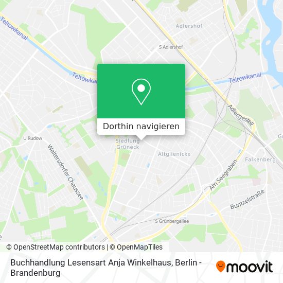 Buchhandlung Lesensart Anja Winkelhaus Karte