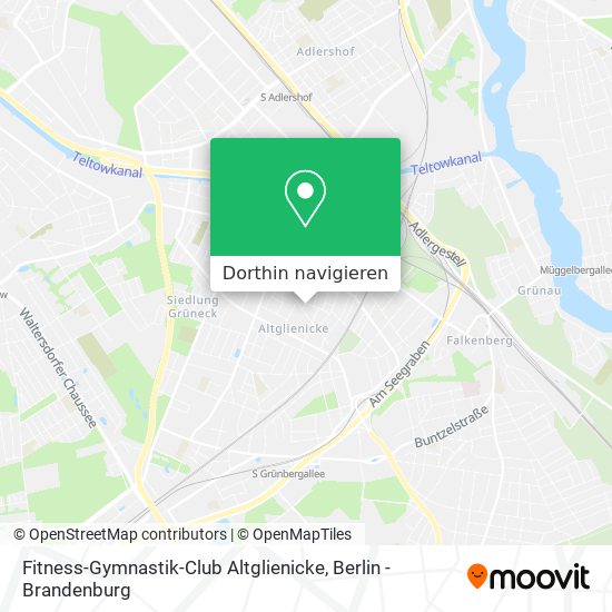 Fitness-Gymnastik-Club Altglienicke Karte