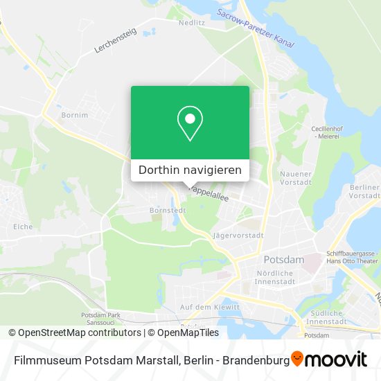 Filmmuseum Potsdam Marstall Karte