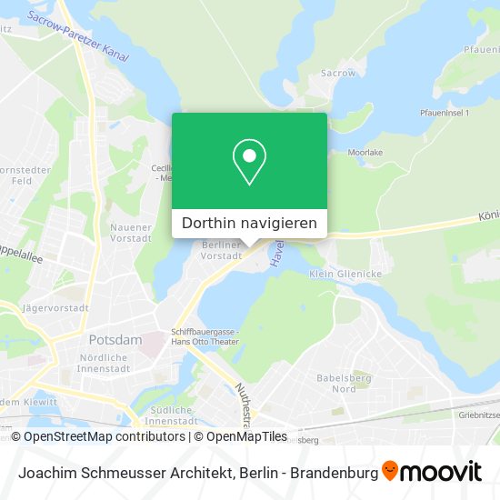 Joachim Schmeusser Architekt Karte