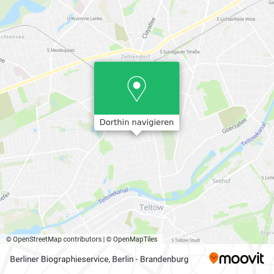 Berliner Biographieservice Karte
