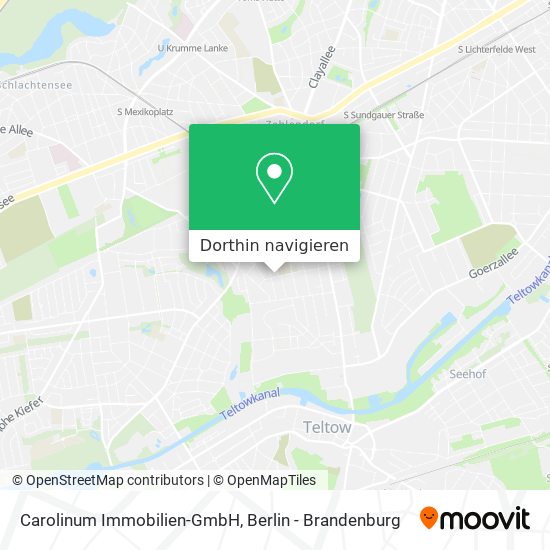 Carolinum Immobilien-GmbH Karte