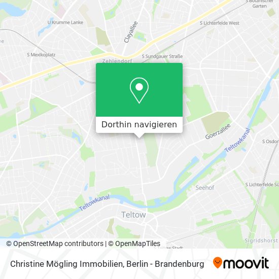 Christine Mögling Immobilien Karte