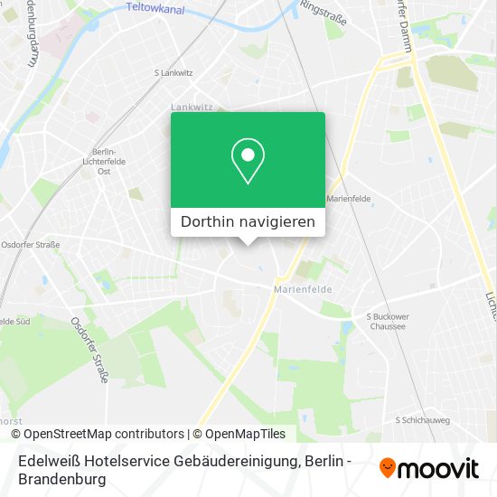 Edelweiß Hotelservice Gebäudereinigung Karte