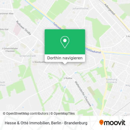 Hesse & Otté Immobilien Karte