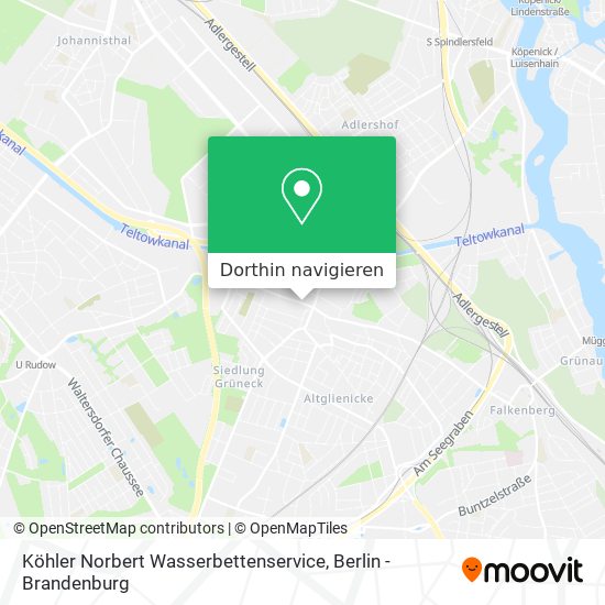 Köhler Norbert Wasserbettenservice Karte