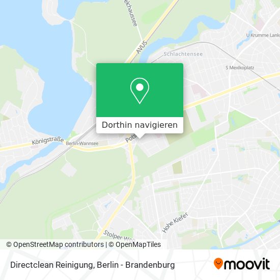 Directclean Reinigung Karte