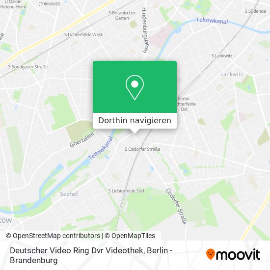 Deutscher Video Ring Dvr Videothek Karte