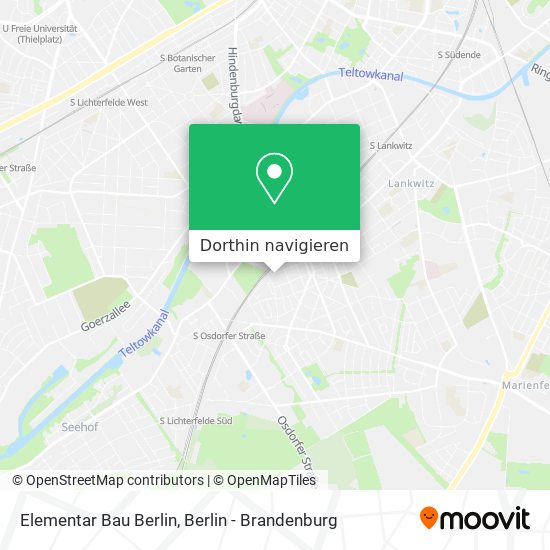 Elementar Bau Berlin Karte