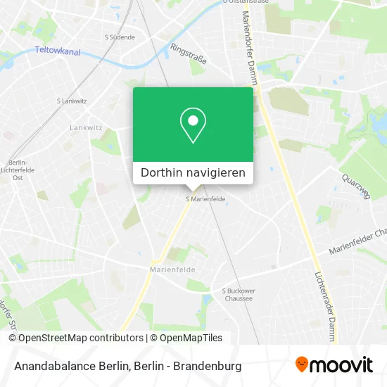 Anandabalance Berlin Karte