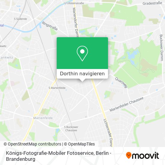 Königs-Fotografie-Mobiler Fotoservice Karte