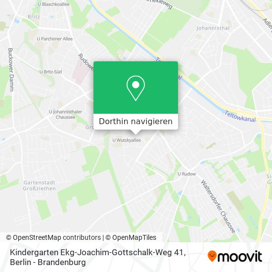 Kindergarten Ekg-Joachim-Gottschalk-Weg 41 Karte