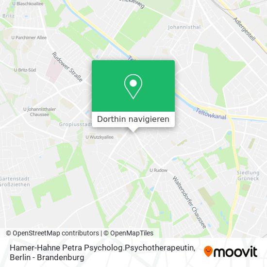 Hamer-Hahne Petra Psycholog.Psychotherapeutin Karte