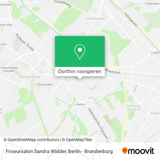 Friseursalon Sandra Widder Karte