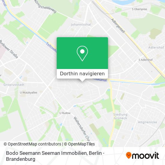 Bodo Seemann Seeman Immobilien Karte