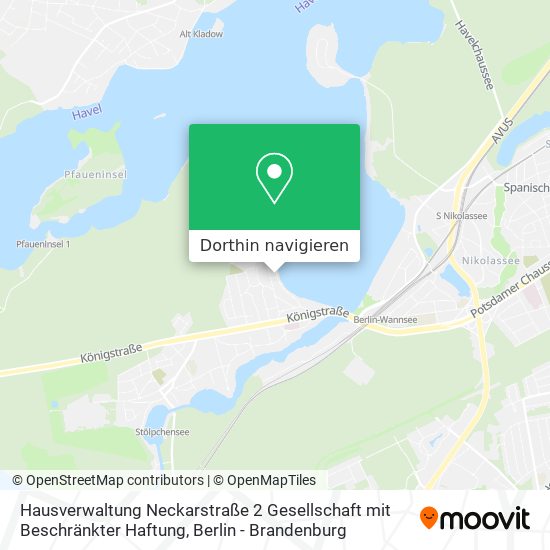 Hausverwaltung Neckarstraße 2 Gesellschaft mit Beschränkter Haftung Karte