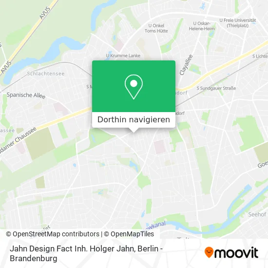 Jahn Design Fact Inh. Holger Jahn Karte